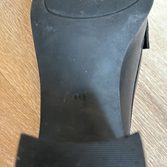 Vintage Lauren RL Darla black chunky penny loafers - Picture 8 of 12